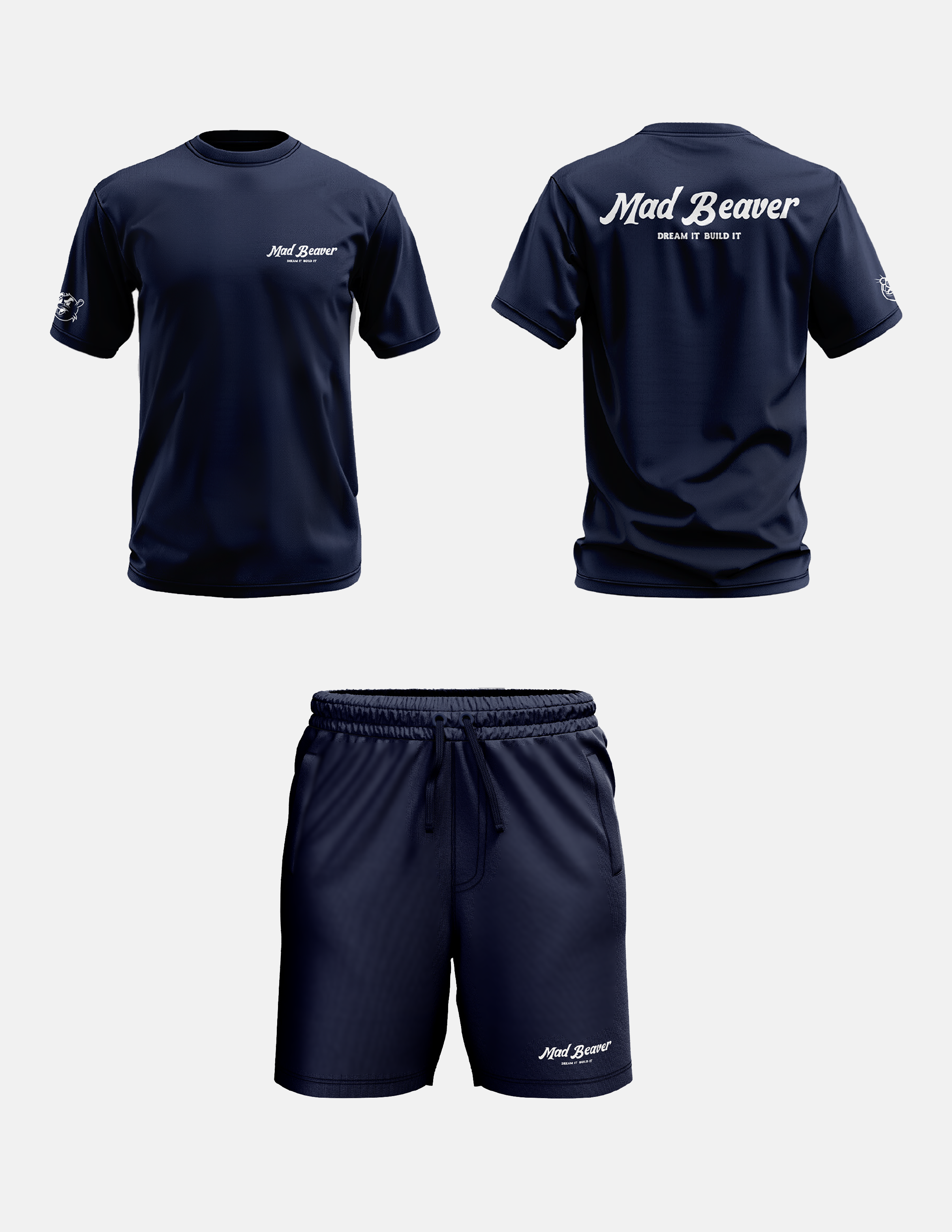 CLASSIC SET: Tee Shirt and Men shorts