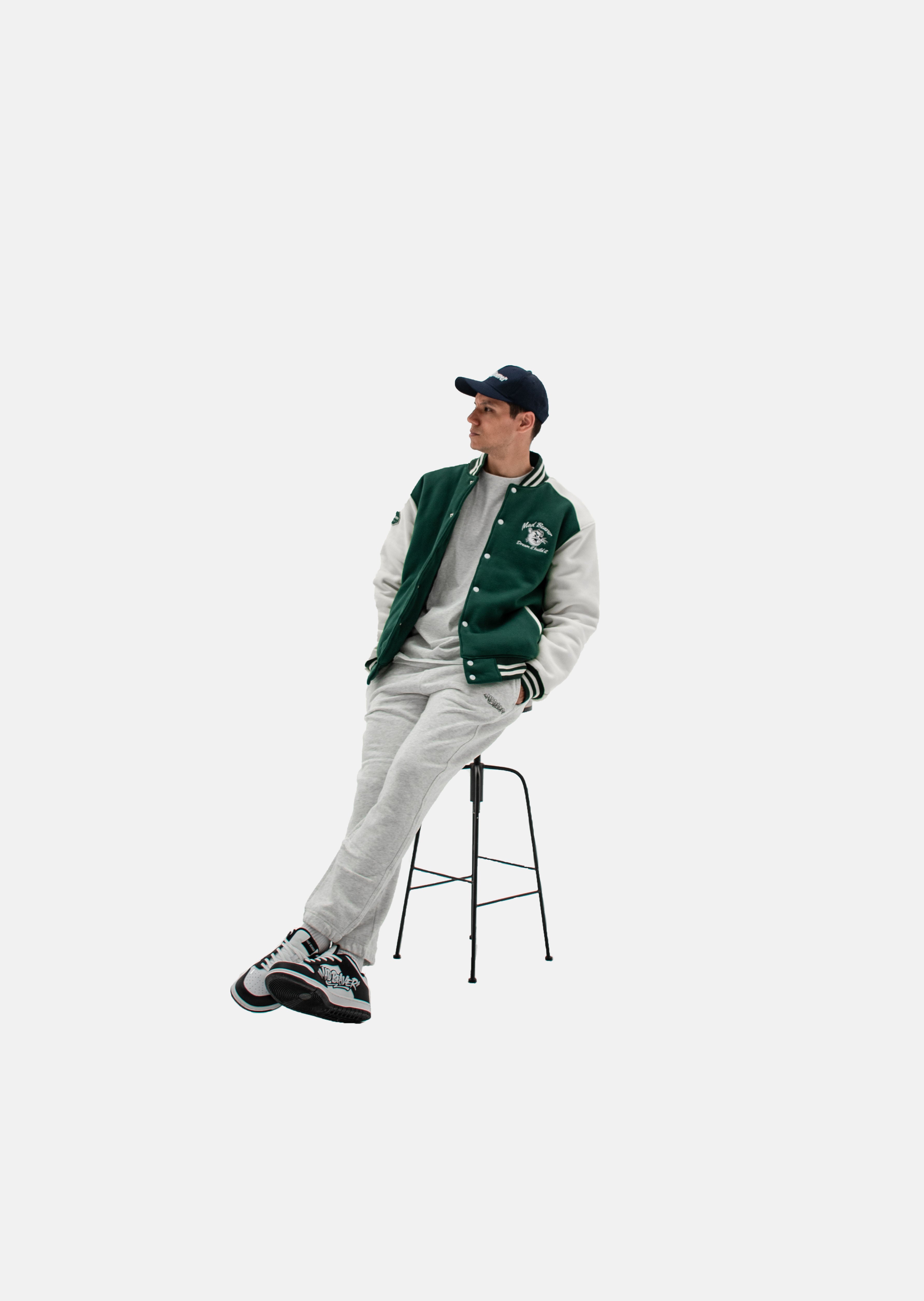 VARSITY Jacket - Dark Green