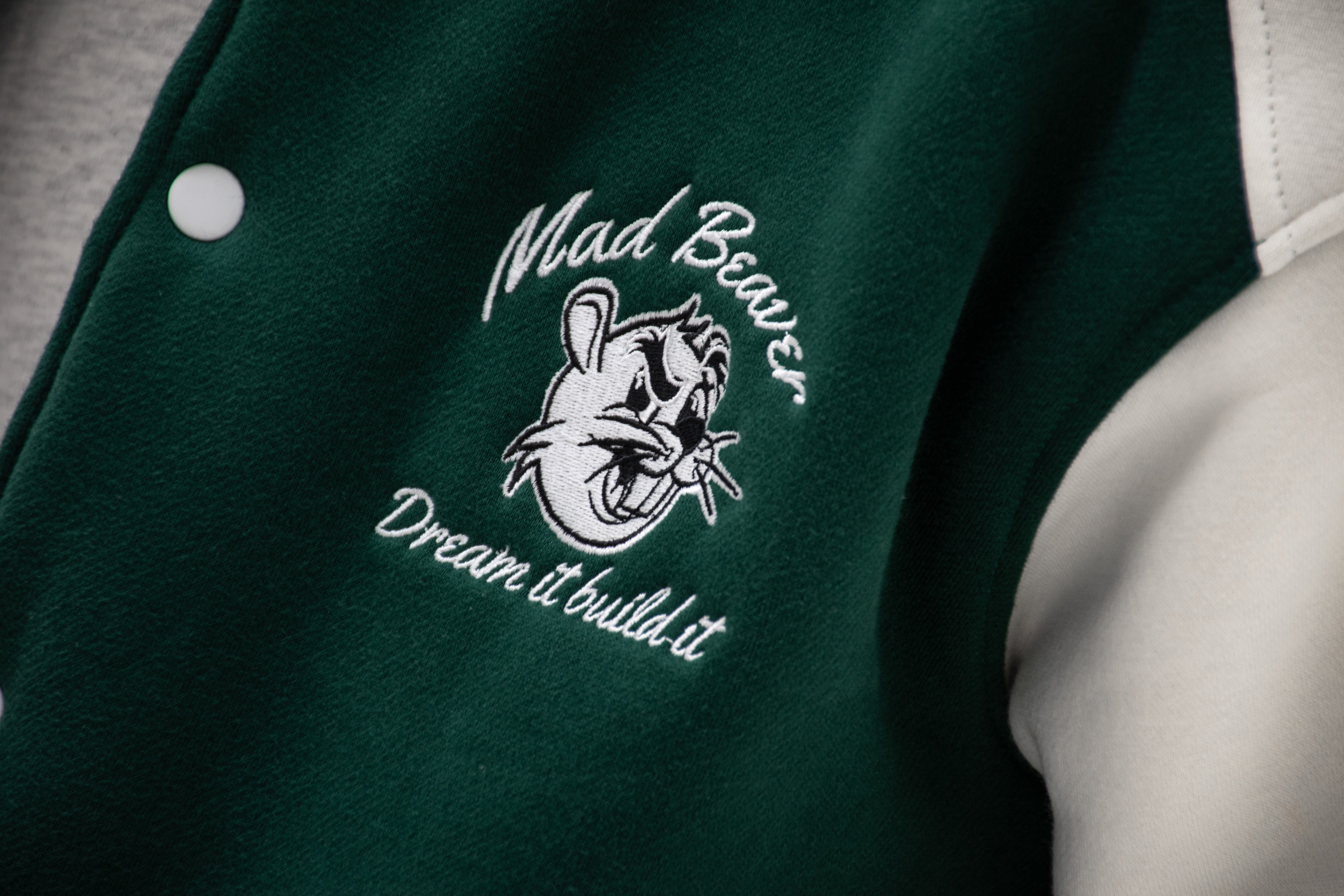 VARSITY Jacket - Dark Green