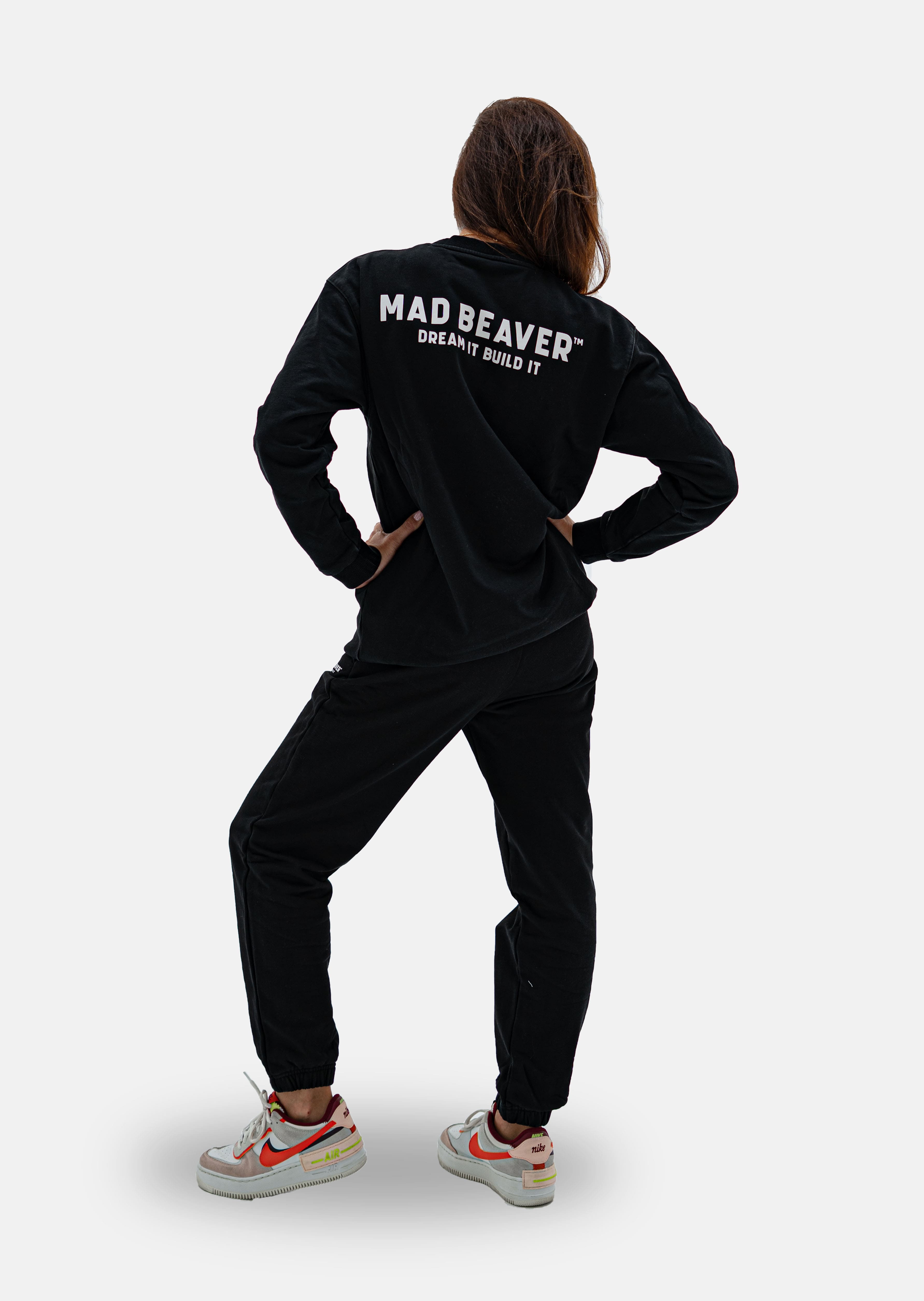 ESSENTIAL Black Crewneck Sweatshirt