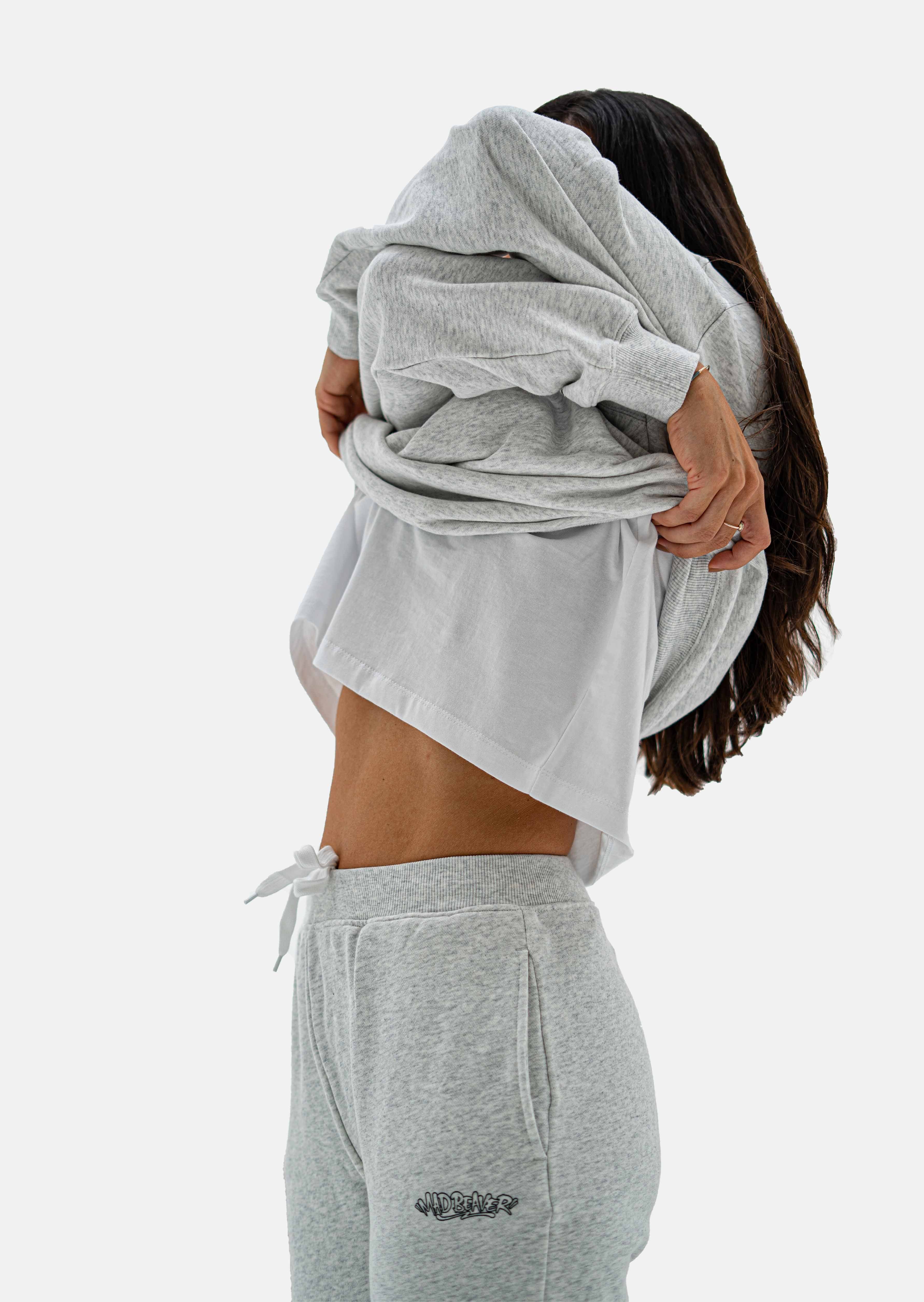 STREETWEAR Grey Crewneck Sweatshirt