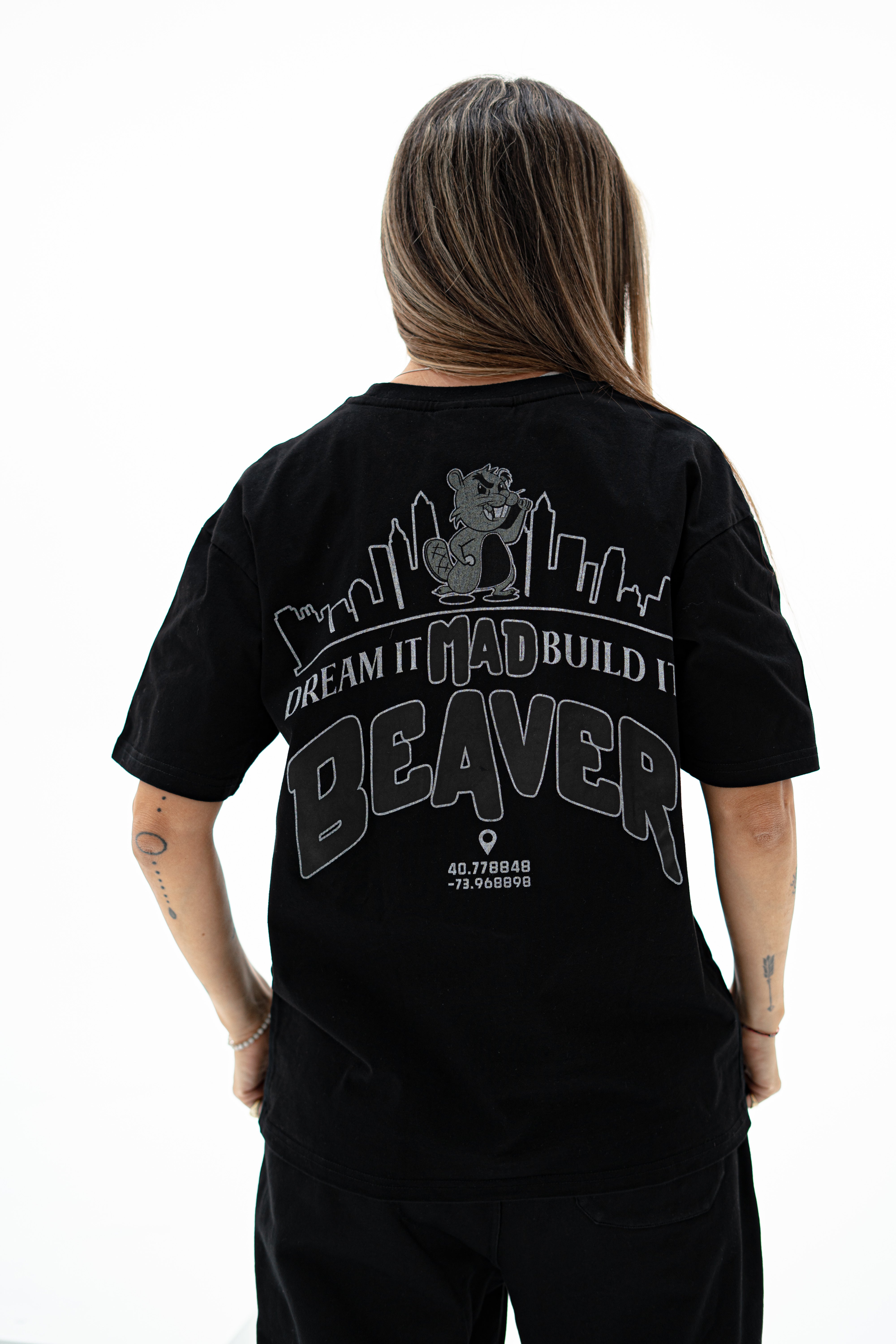 SKYLINE Black Tee Shirt
