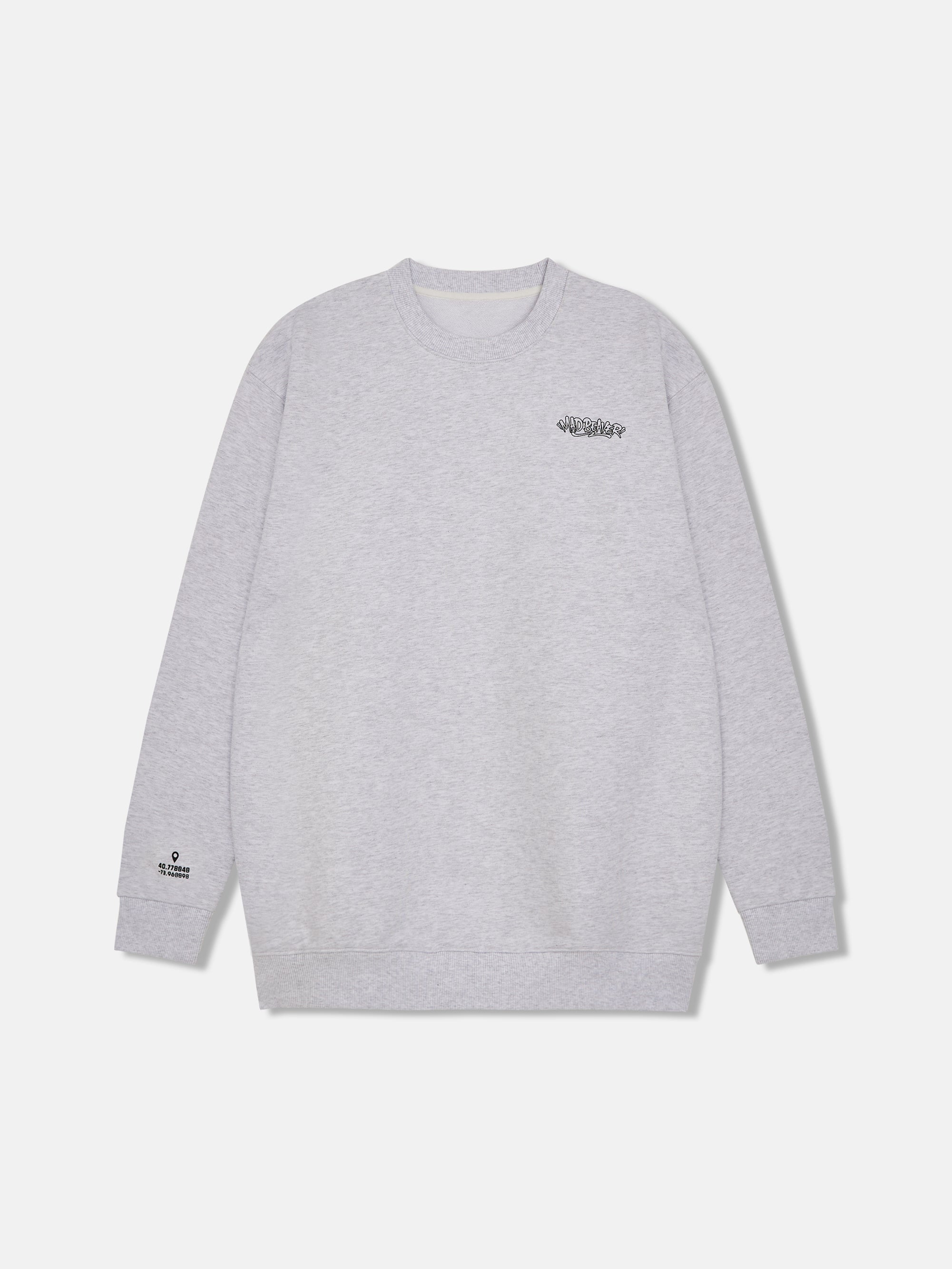 STREETWEAR Grey Crewneck Sweatshirt