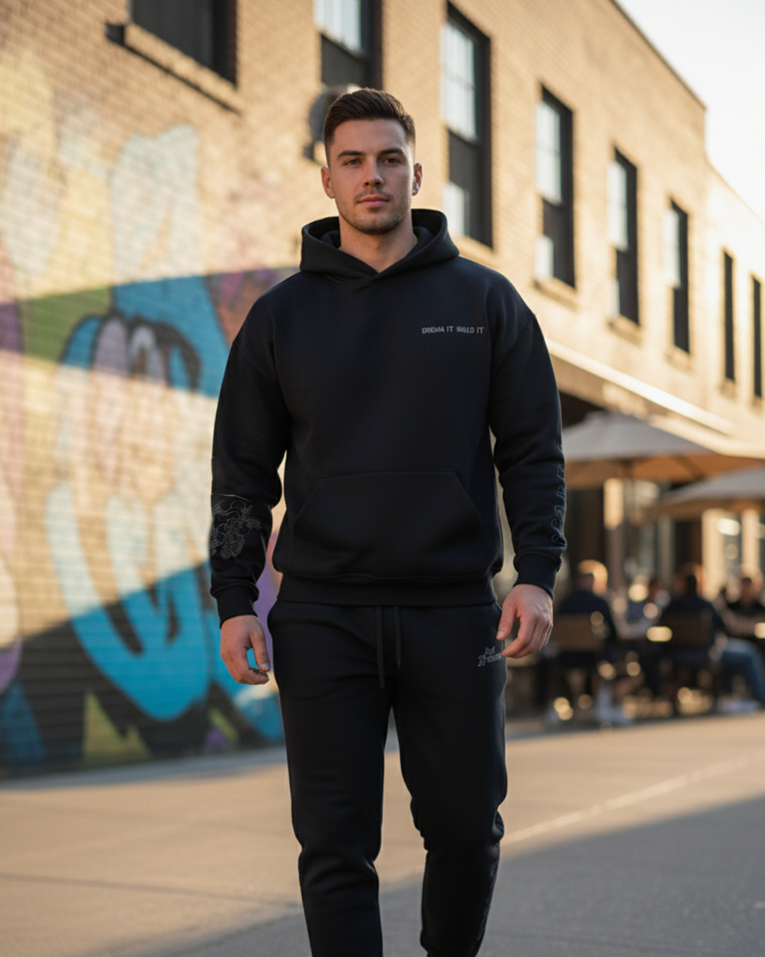LIBERTY Black Hoodie