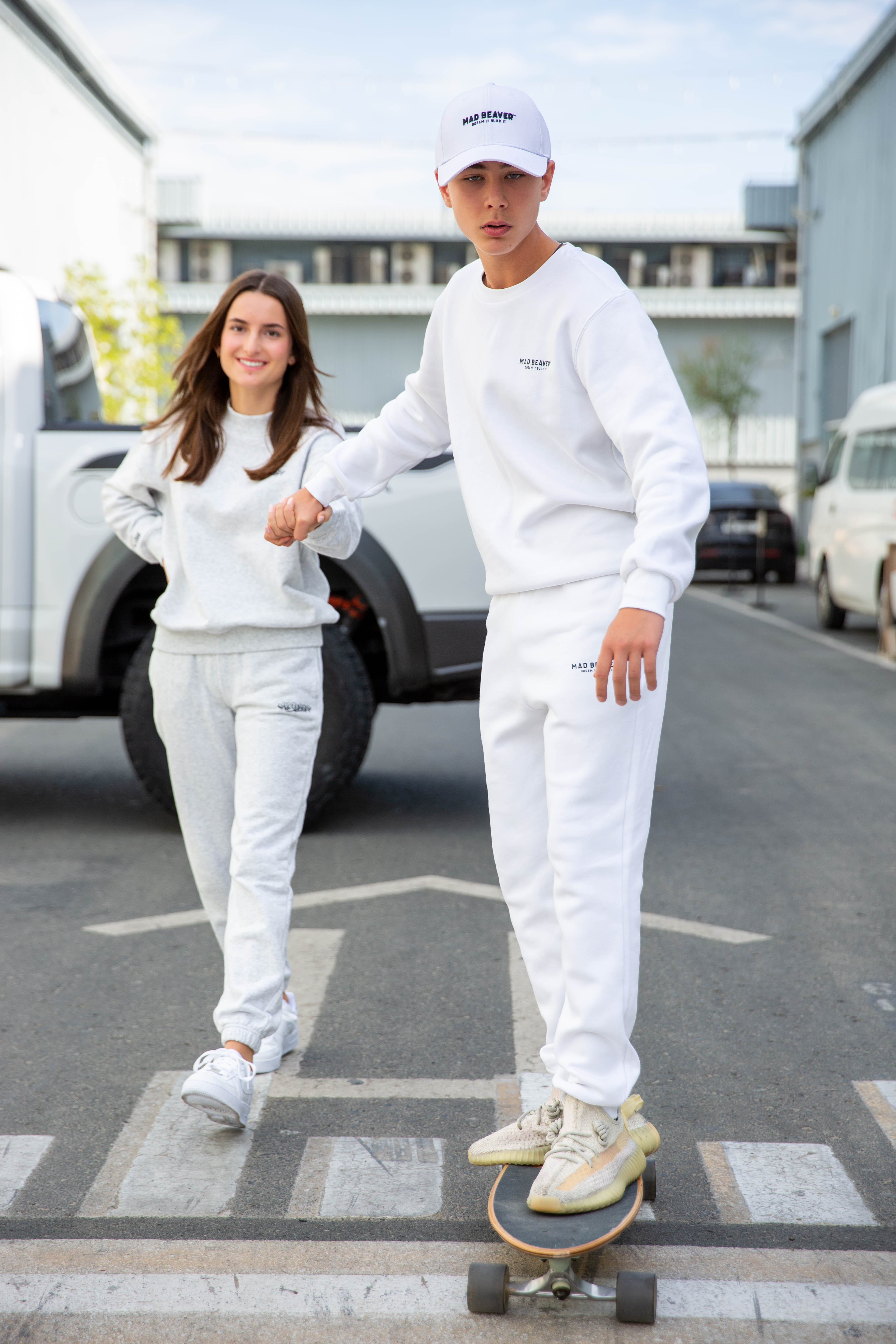 ESSENTIAL MEN White Pants