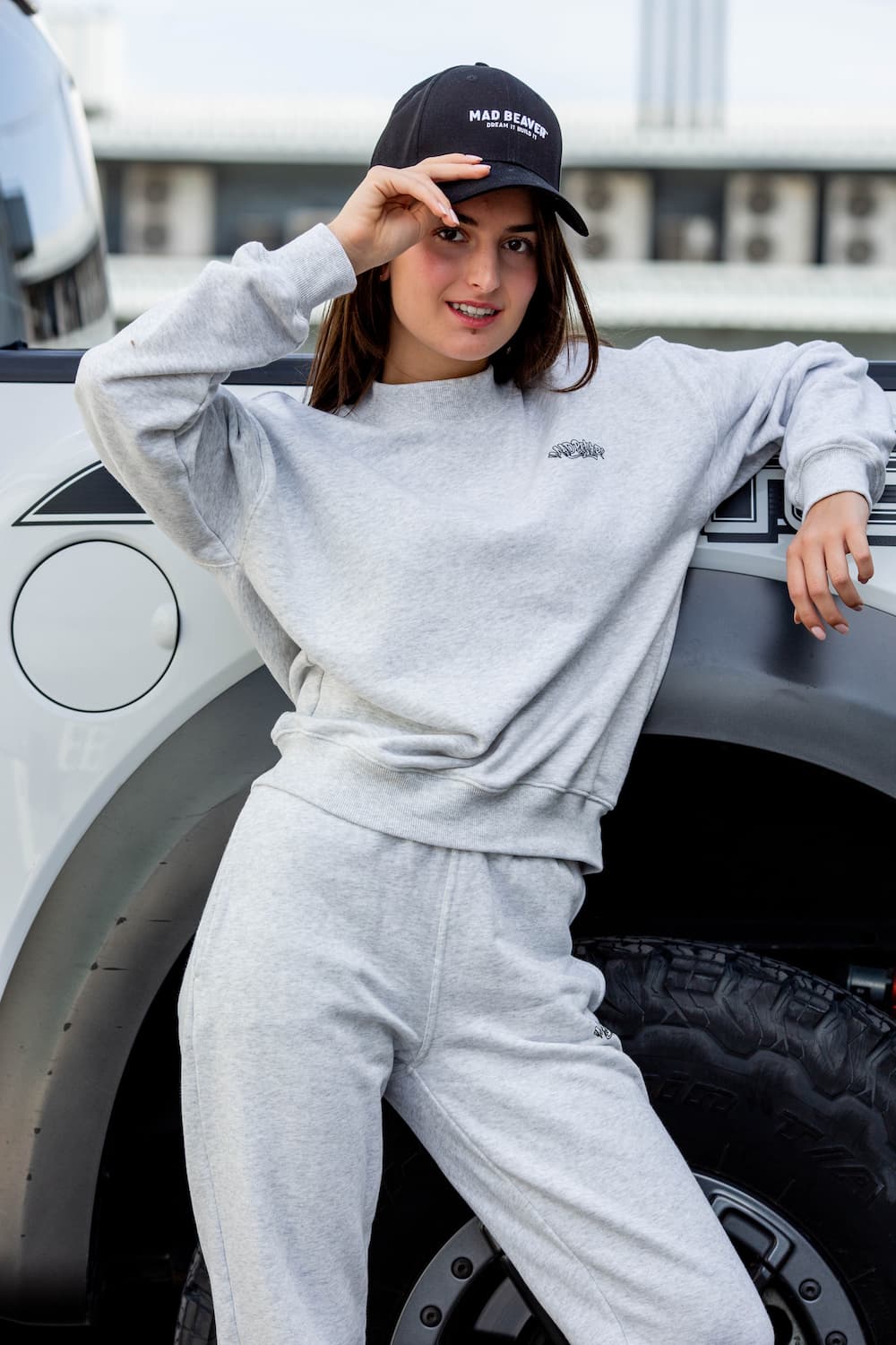 STREETWEAR Grey Crewneck Sweatshirt