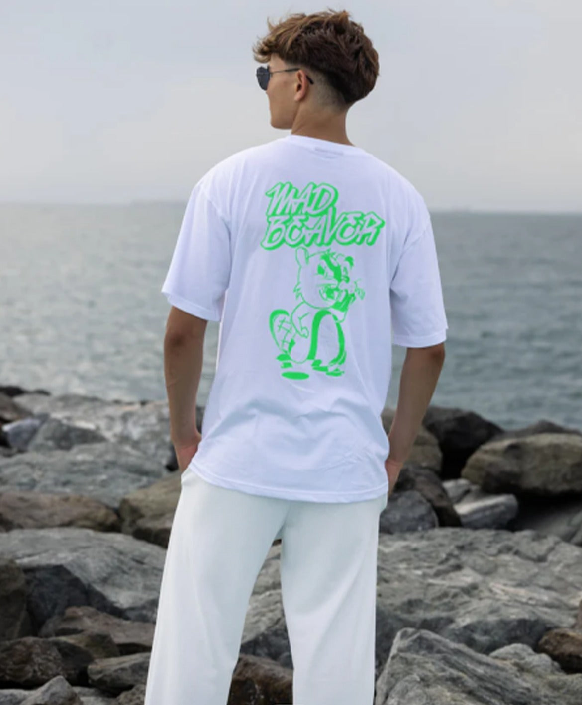 NEON White Tee Shirt