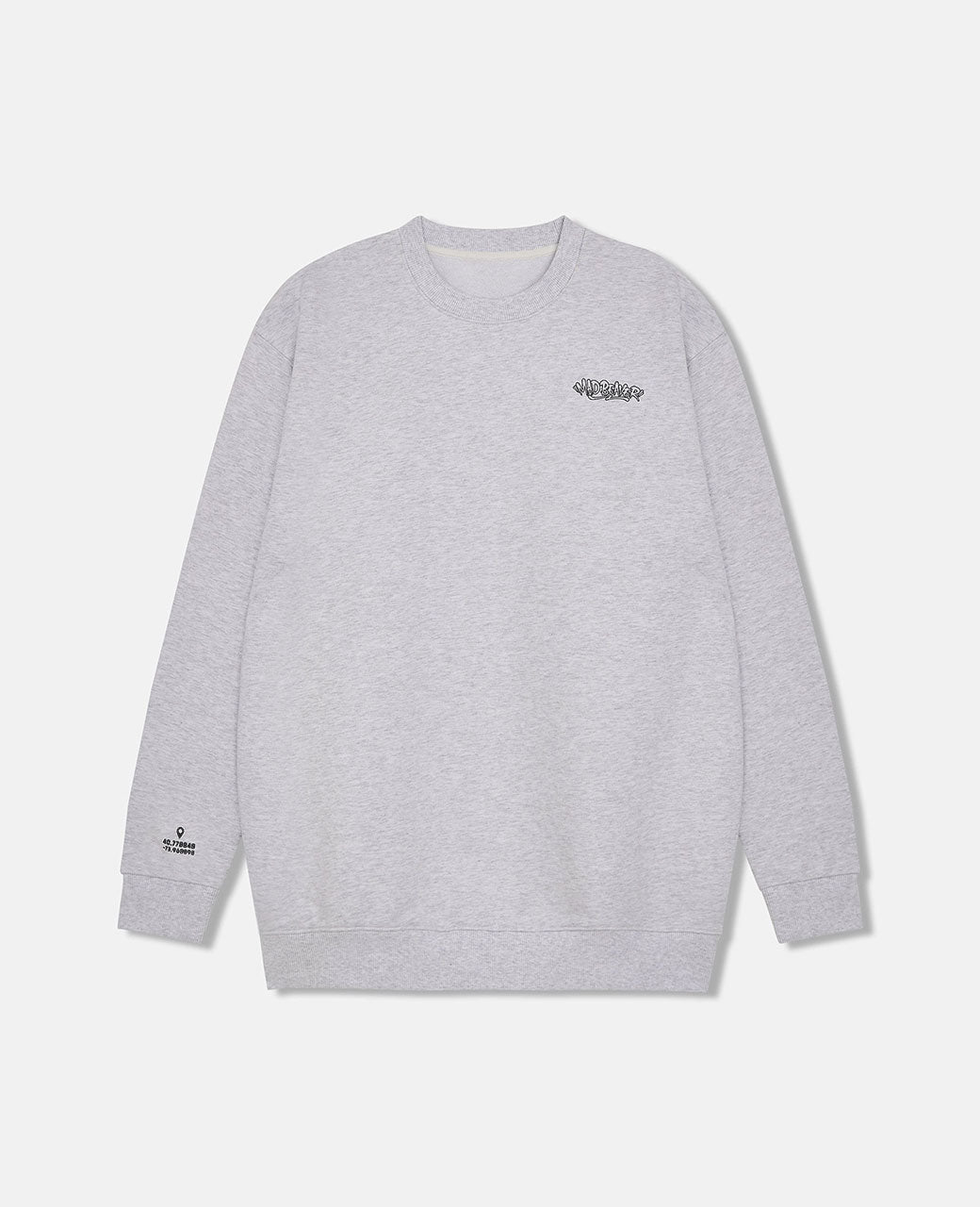 STREETWEAR Grey Crewneck Sweatshirt