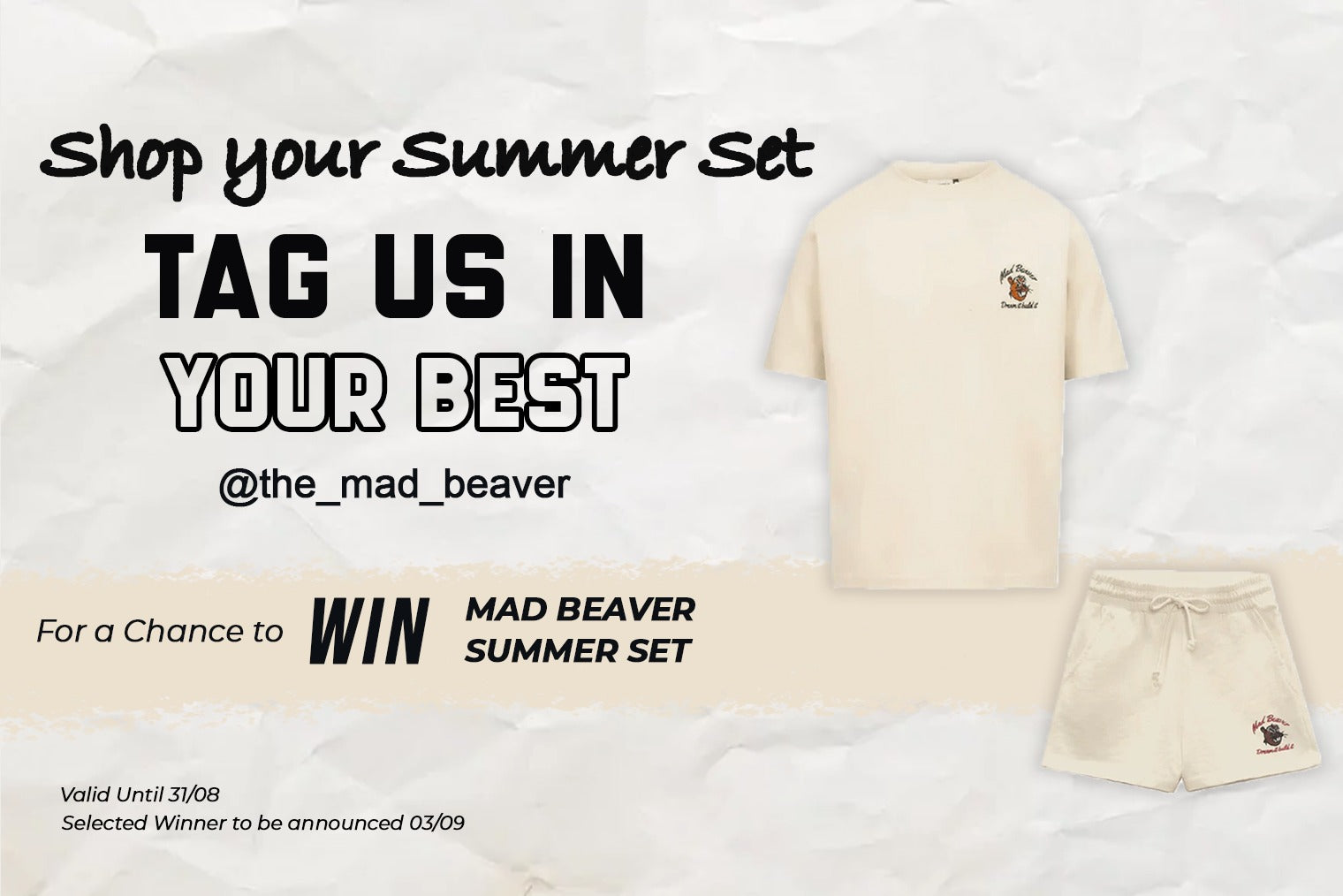 Take Your Beaver on Holidays for a Chance to Win !