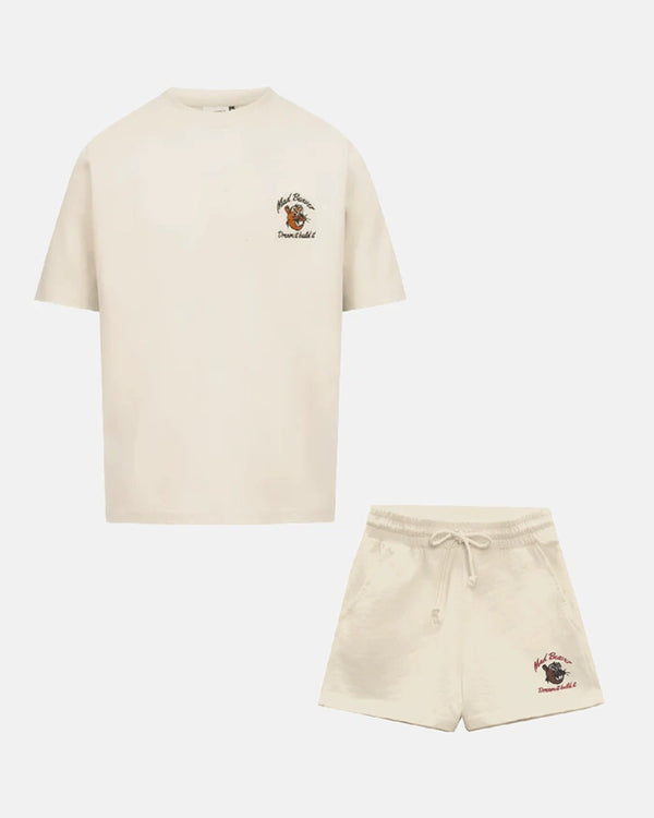 BEAVER HEAD Set: Tee Shirt and Short