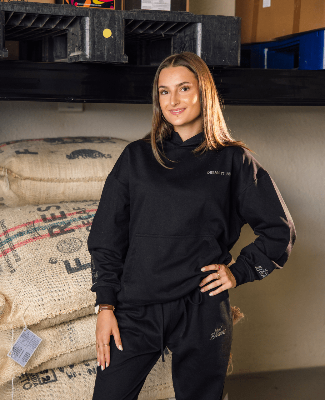 LIBERTY Black Hoodie