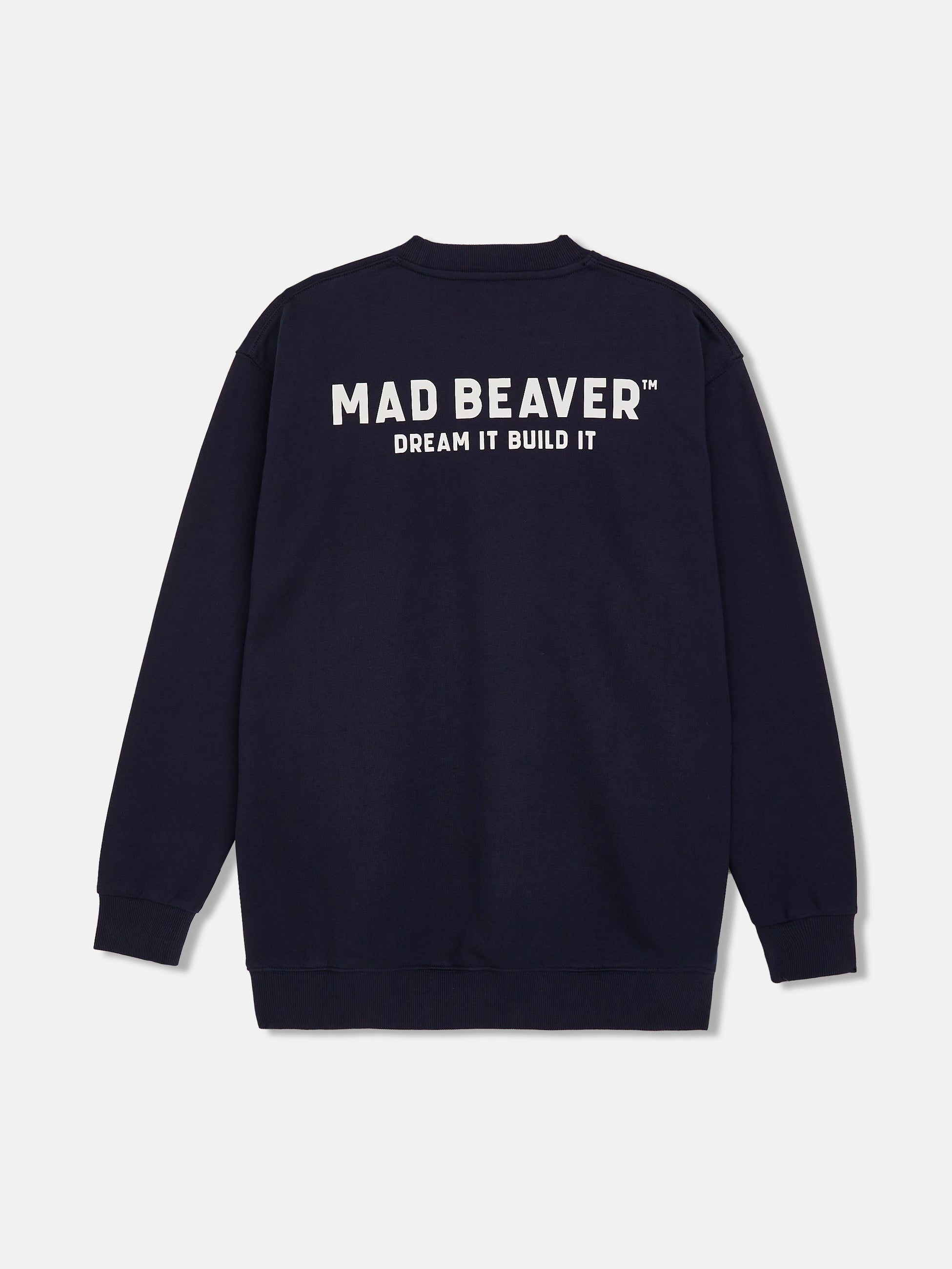 ESSENTIAL Dark Blue Crewneck Sweatshirt