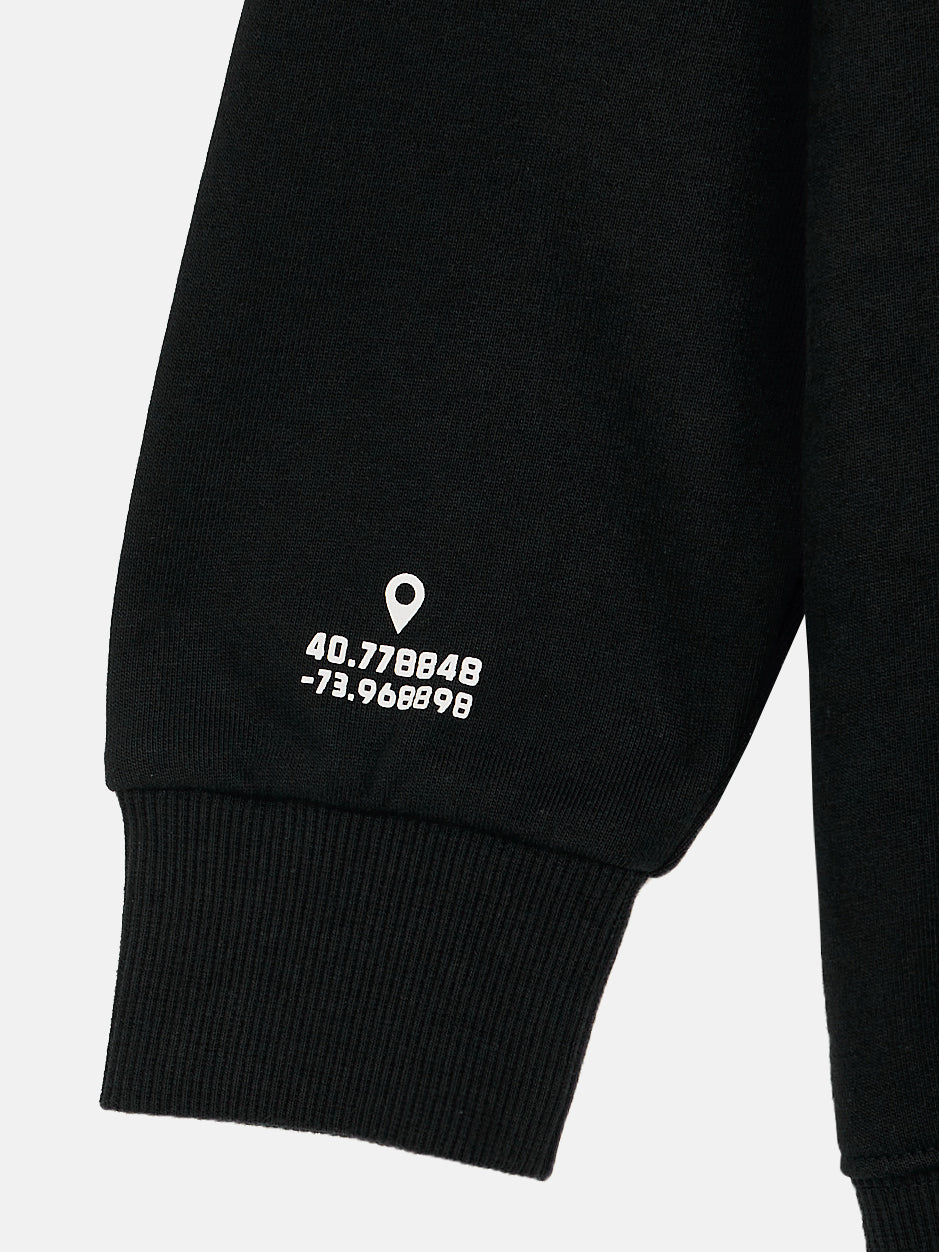 ESSENTIAL Black Crewneck Sweatshirt