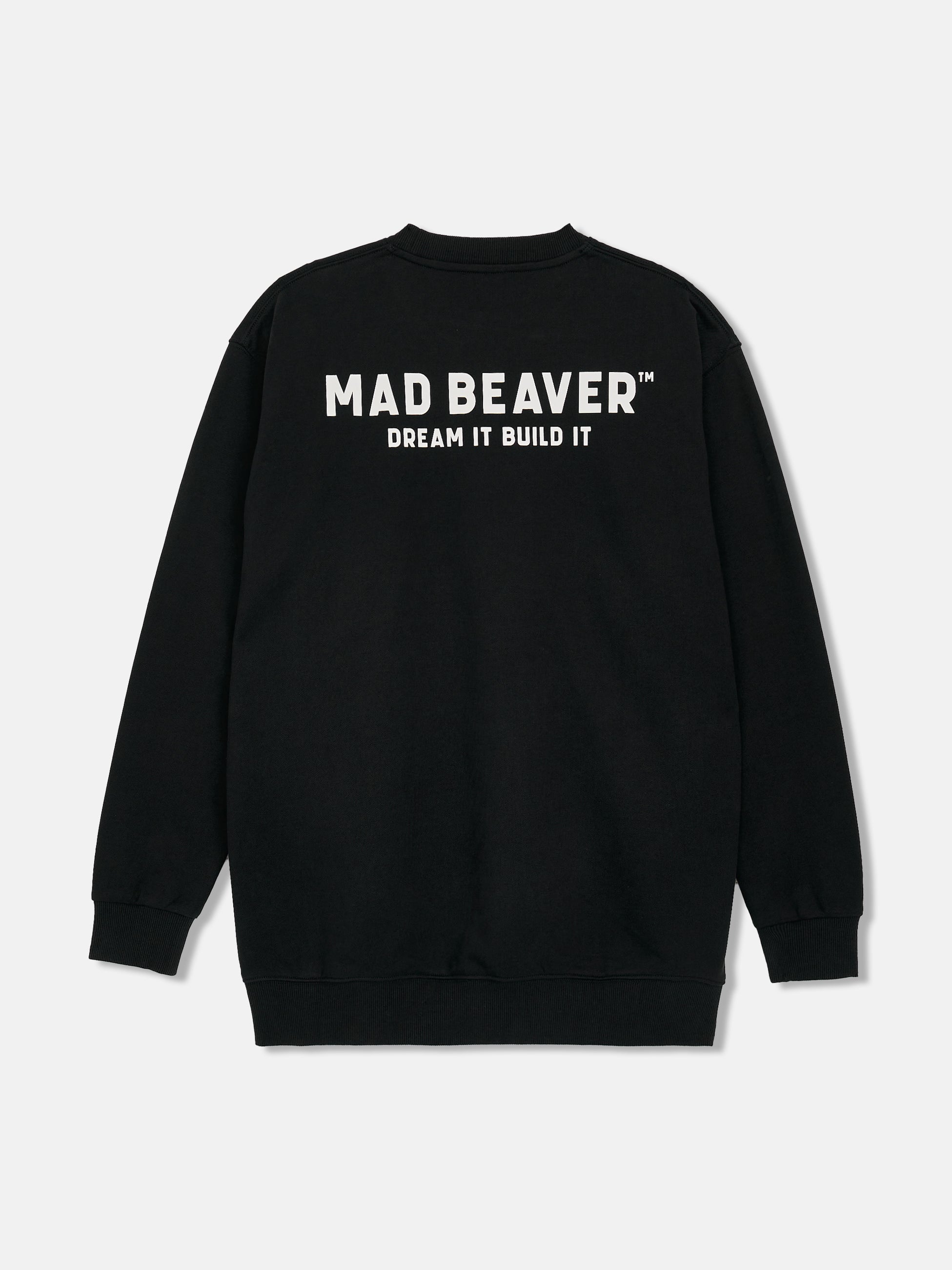 ESSENTIAL Black Crewneck Sweatshirt