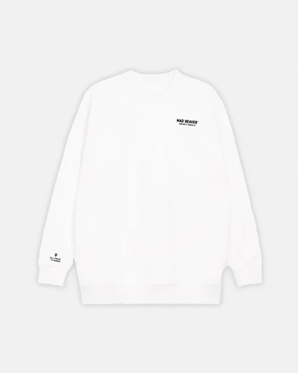 ESSENTIAL White Crewneck Sweatshirt