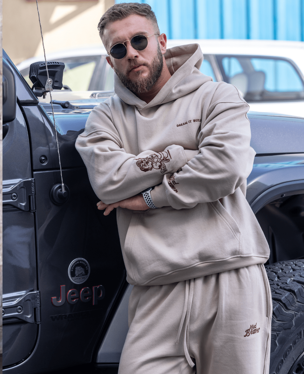 LIBERTY Beige Hoodie